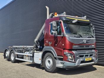 Volvo FMX 330 6x2*4 / HIAB CRANE KRAN / CONTAINER SYSTEM
